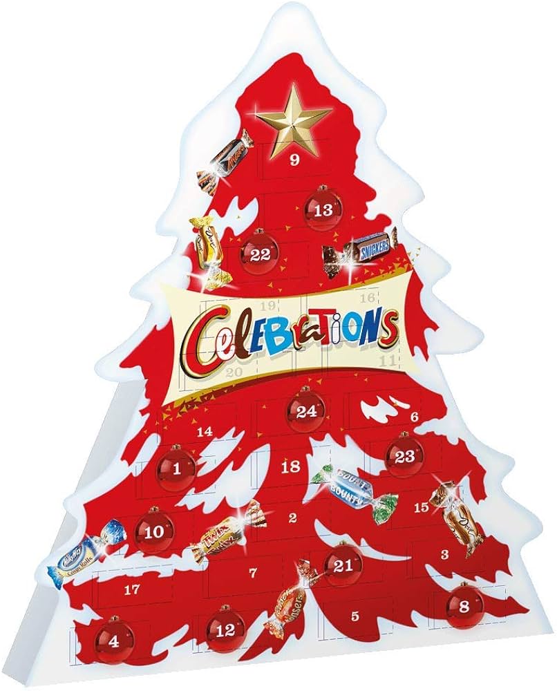 CELEBRATION CALENDAR ADVENT CU BOMBOANE 215G