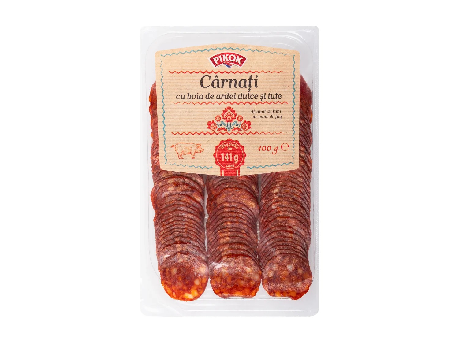 CARNACIORI CU BOIA IUTE-DULCE 100G PIKOK