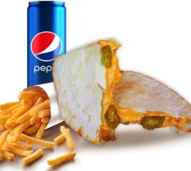 CHILLY CHEESE 100G+CARTOFI PRAJITI 100G +PEPSI 0,5L