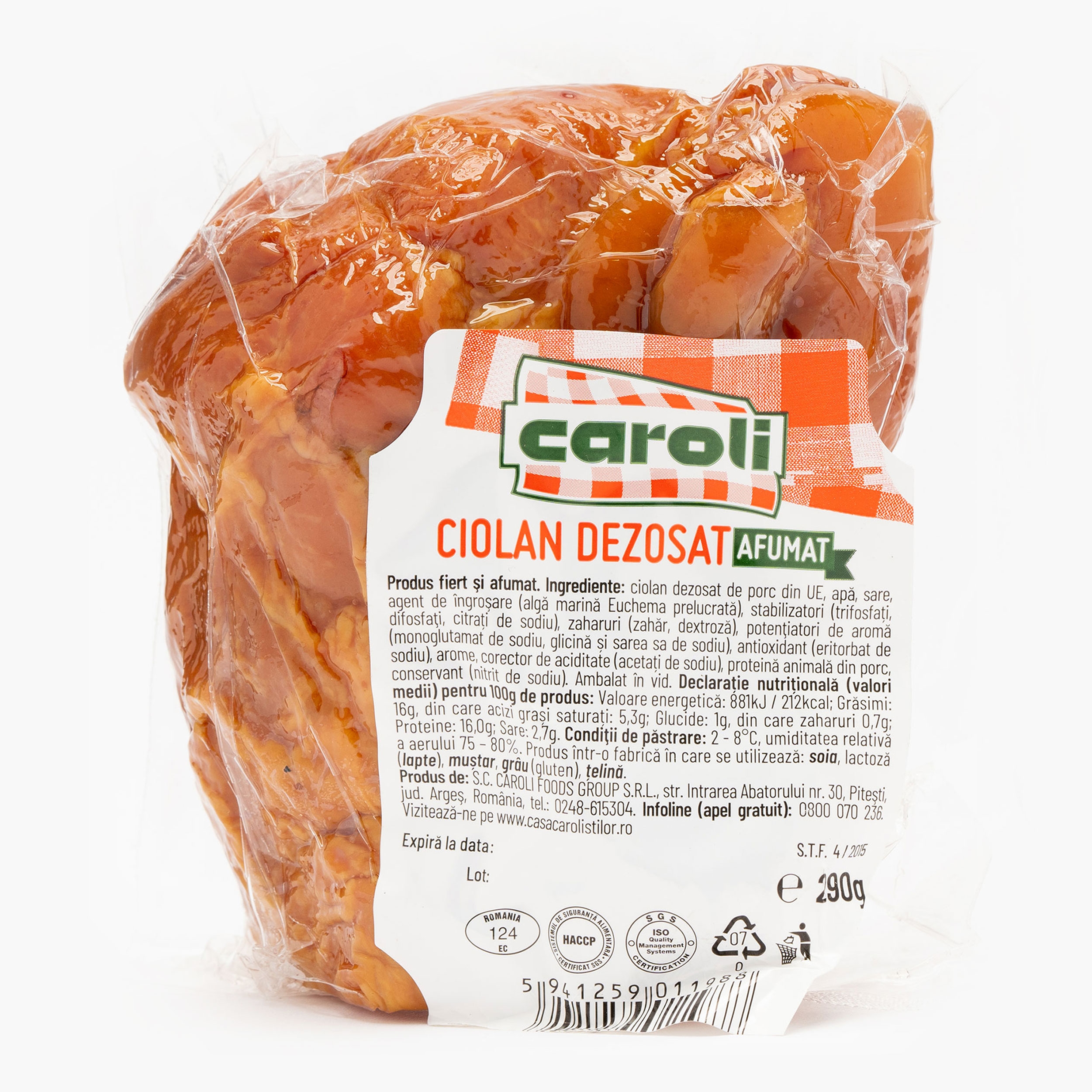 CIOLAN DEZOSAT AFUMAT 290G