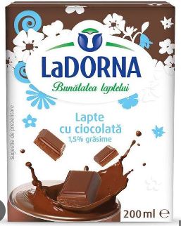 LADORNA LAPTE CU CIOCOLATA 200ML