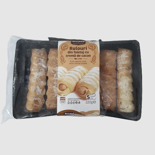 RULOURI FOIETAJ CU CREMA 220G