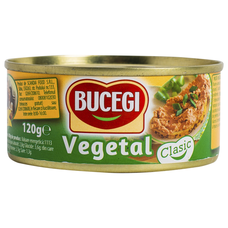 PATE VEGETAL BUCEGI/ ARDEALUL/ MANDY 100G