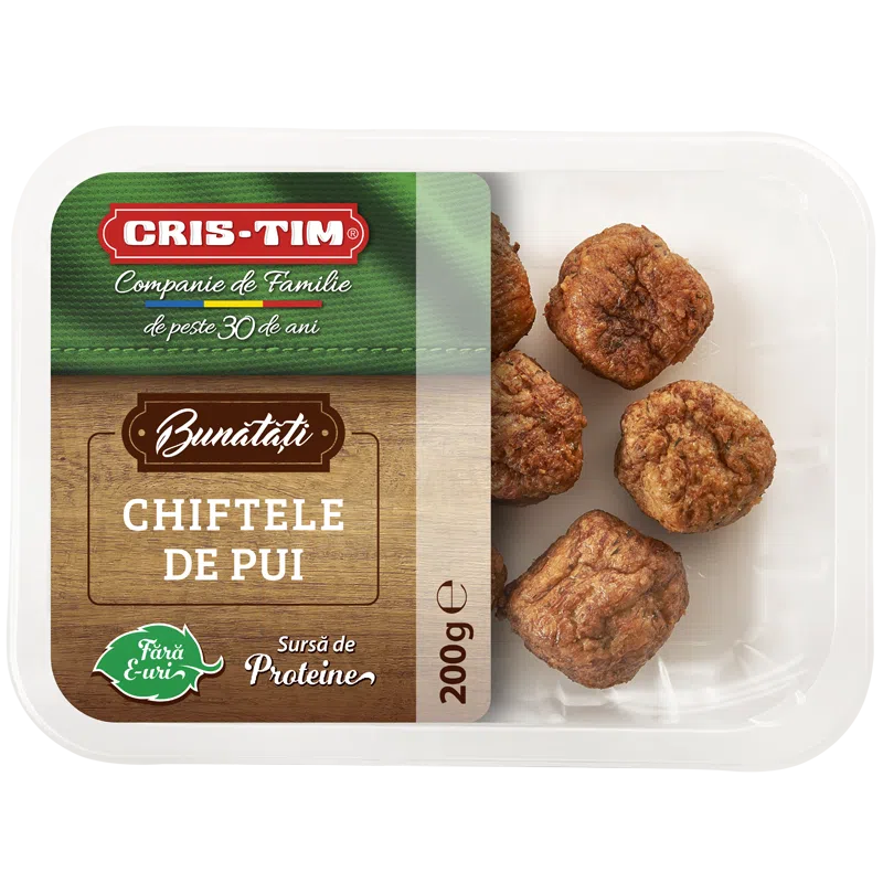 CHIFTELE DE PUI 200G CRISTIM