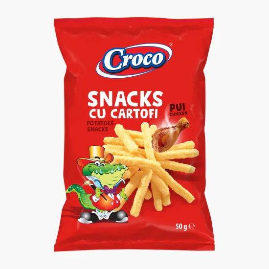 SNACKS CU CARTOFI 50G CROCO