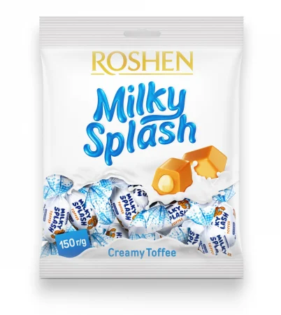 MILKY SPLASH CARAMELE CU LAPTE 150G