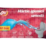 HARTIE IGIENICA UMEDA BIODEGRADABILA 42BUC