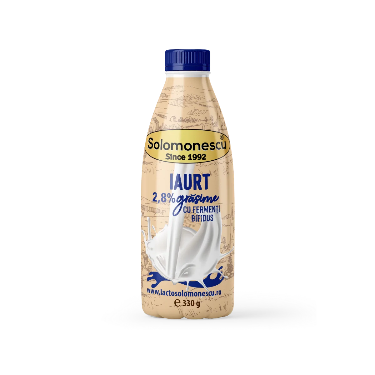 SOLOMONESCU IAURT VACA FERMENTI BIFIDUS 900G