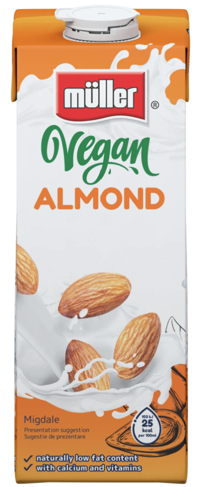 MULLER BAUTURA VEGANA MIGDALE 1L