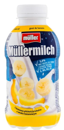 MULLER BAUTURA LACTATA CU BANANE 400G