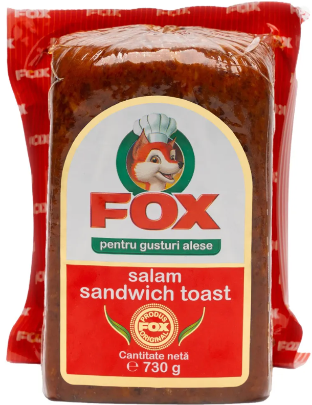 FOX SALAM SANDWISH TOAST 730G
