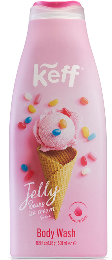 KEEFF GEL DE DUS CU PARFUM 500ML