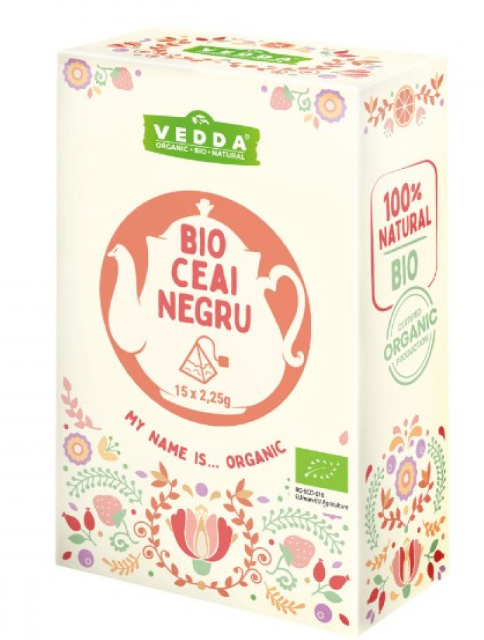 CEAI BIO NEGRU PIRAMIDA 15 PLICURI