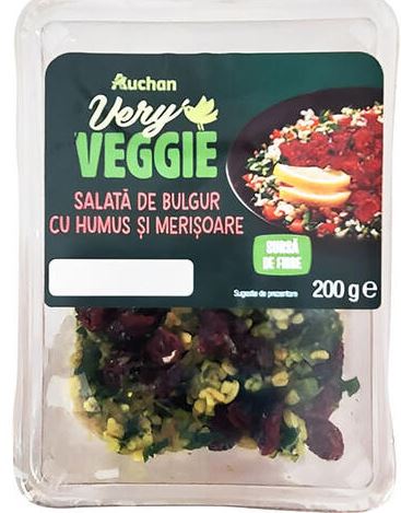 SALATA BULGUR CU HUMUS SI MERISOARE 200G