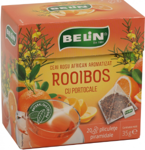 BELIN CEAI ROOIBOS CU PORTOCALE 35G