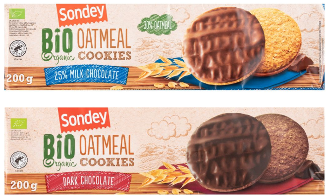 SONDEY BISCUITI CU OVAZ BIO 200G