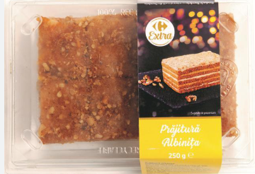 PRAJITURA ALBINITA 250G