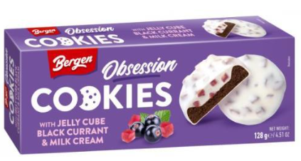BISCUITI OBSESION BERGEN 128G