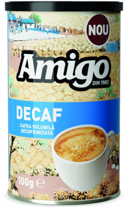 CAFEA SOLUBILA DECAF AMIGO 100G