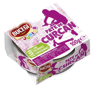 PATE DE CURCAN BUCEGI JUNIOR 100G