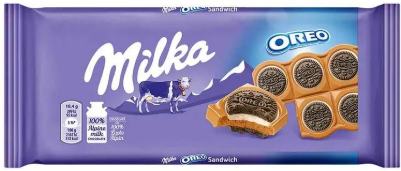 MILKA CIOCOLATA OREO 92G