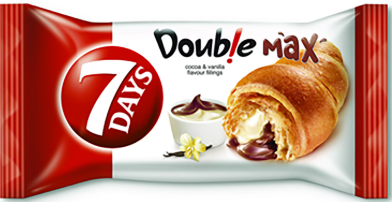 7 DAYS CROISSANT DOUBLE VANILIE&CIOCO 80G