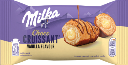 MILKA CROISSANT VANILIE 50G