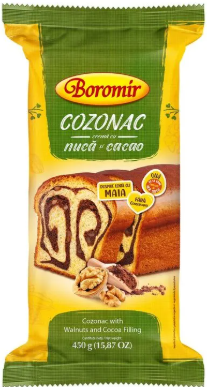 BOROMIR COZONAC CU NUCA 450G