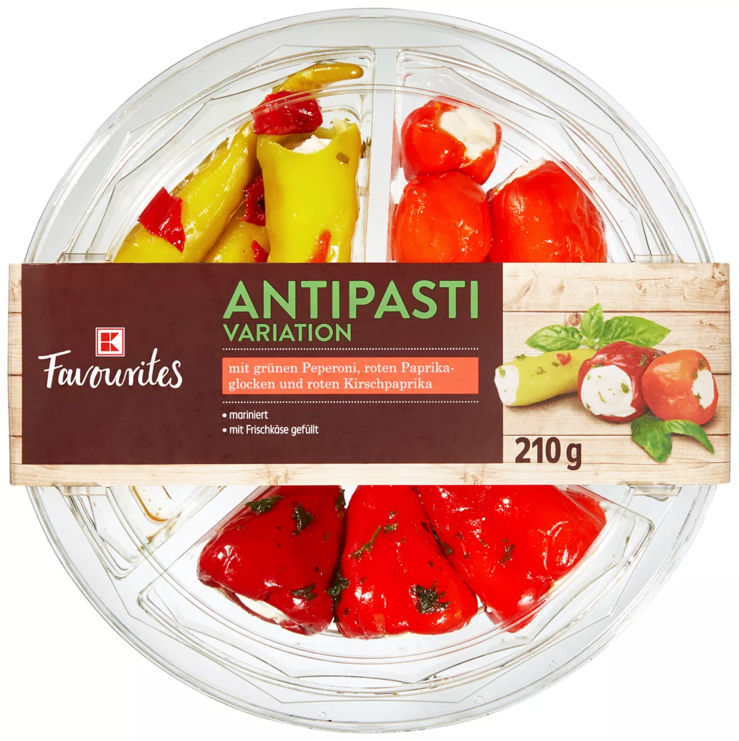 K FAVOURITES ANTIPASTI MIX DE ARDEI 300G