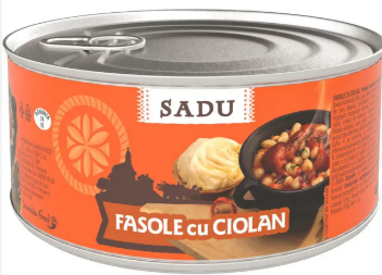 SADU FASOLE CU CIOLAN 400G