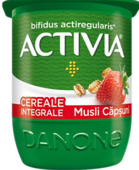 ACTIVIA IAURT MUSLI&CAPSUNI 125G