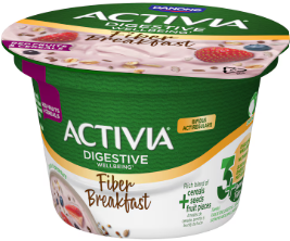 ACTIVIA MIC DEJUN FRUCTE ROSII SI CEREALE 170G