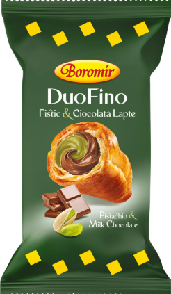 CROISSANT BOROMIR DUOFINO FISTIC&CIOCO 75G