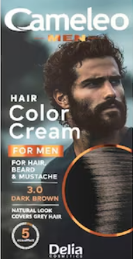 VOPSEA PENTRU BARBA SI MUSTATA 3.00 DARK BROWN