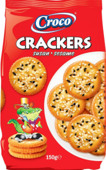 CROCO CRACKERS SUSAN 150G