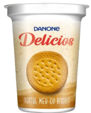 DANONE DELICIOS IAURT CU BISCUITI 400G