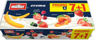 MULLER IAURT CREMA 4 AROME 8*125G