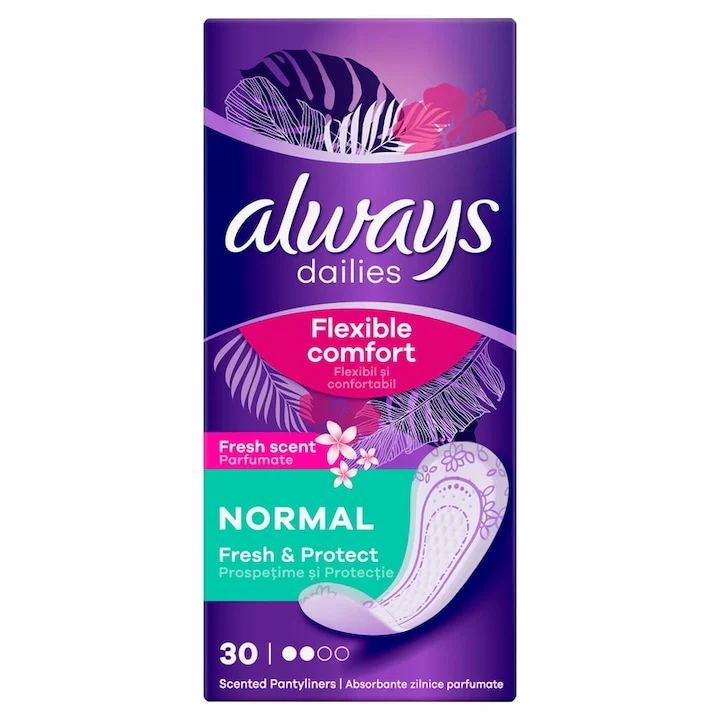 ALWAYS PLATINUM ABSORBANTE ZILNICE 30BUC
