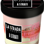 LA STRADA IL GELATO 473ML INGHETATA CAPSUNI CHEESECAKE BISCUITI 473ML