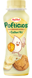 NAPOLACT POFTICIOS IAURT DE BAUT BANANE/BISCUITI 200G