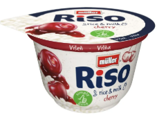 RISO OREZ CU LAPTE SI VISINE 200G
