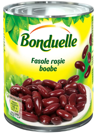 BONDUELLE FASOLE ROSIE 800G