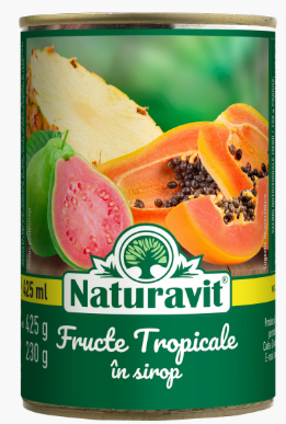 NATURAVIT FRUCTE TROPICALE IN SIROP 425G