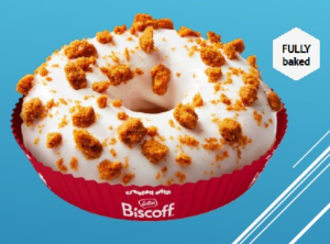 GOGOASA CU UMPLUTURA SI BUCATI DE BISCUITI BISCOFF 70G