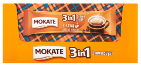 MOKATE BAUTURA INSTANT 3IN1 CU ZAHAR BRUN 17G